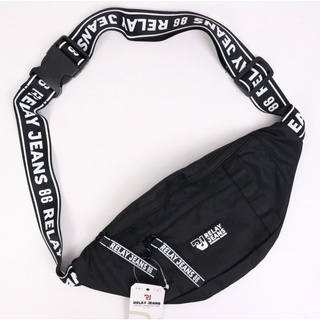 Túi đeo chéo thể thao Nam Nữ Crossbody RELAY JEANS 86 - Hàng Auth