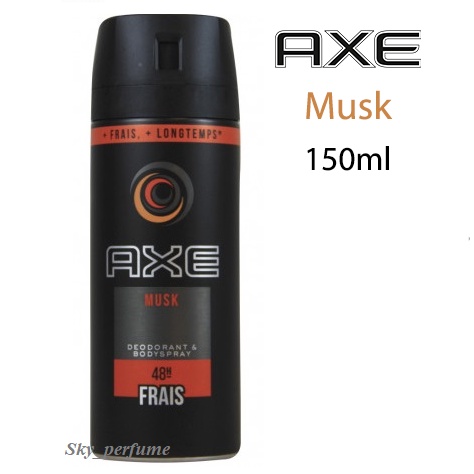 Xịt Khử Mùi Toàn Thân Cho Nam AXE Musk 48H Frais 150ml