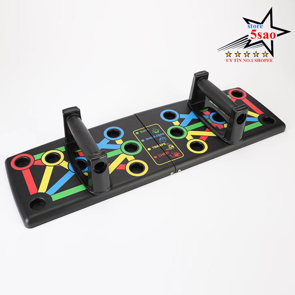 🌈 Dụng cụ tập hít đất đa năng 2021 parallettes⭐ FREESHIP ⭐ Bàn tập chống đẩy Power Press Push Up tập gym tại nhà giá rẻ