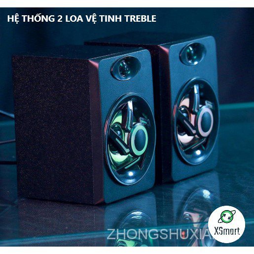 Loa Vi Tính Bluetooth Gaming SADA D-209 Super Bass Phiên bản nâng cấp của 2GOOD Dùng Cho Máy Tính PC Laptop Điện Thoại