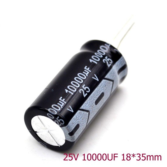 Tụ hóa 25V 10000UF (tụ phân cực)