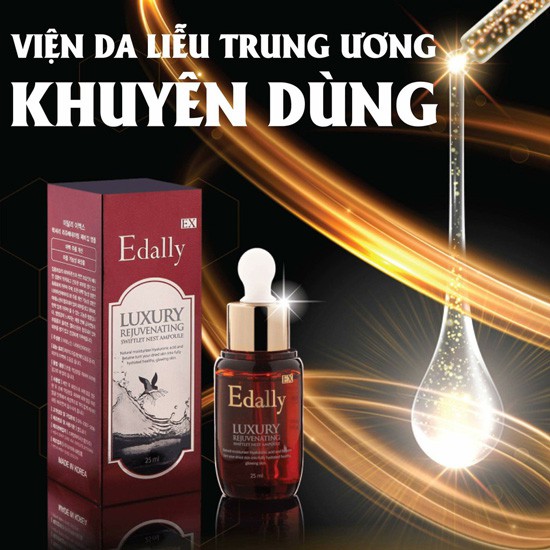 HUYẾT THANH TỔ YẾN Edally EX Luxury Rejuvenating Swiftlet Nest Ampoule