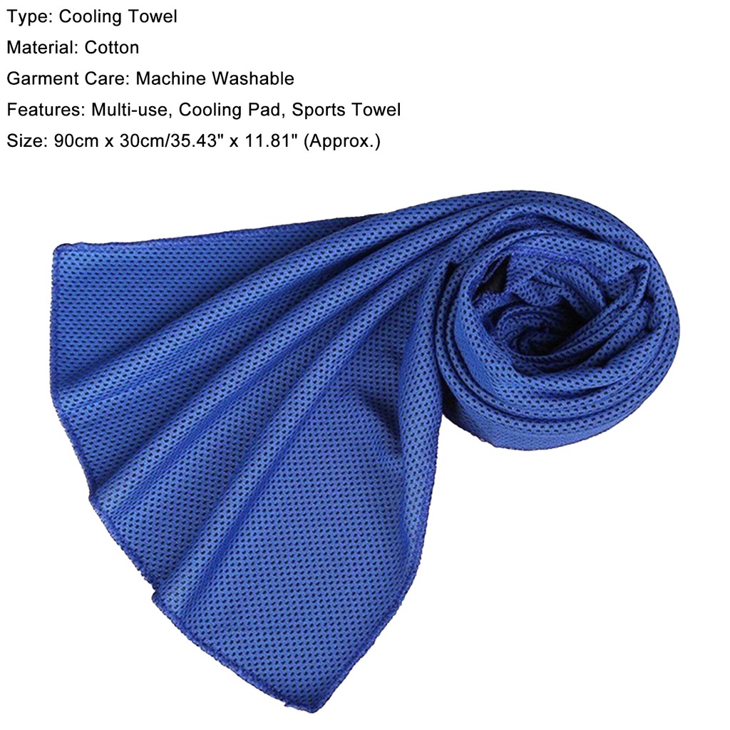 Kt KT★Khăn Lạnh Hỗ Trợ Luyện Tập Thể Thao