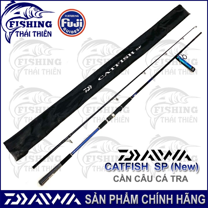 Cần câu cá Daiwa Catfish SP Cần 2 khúc máy đứng 3m05, 3m15 khoen Fuji Concept Pat Fuji