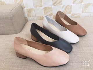 [CHIC’S STORE] GIÀY KOREA MŨI VUÔNG STYLE KOREA