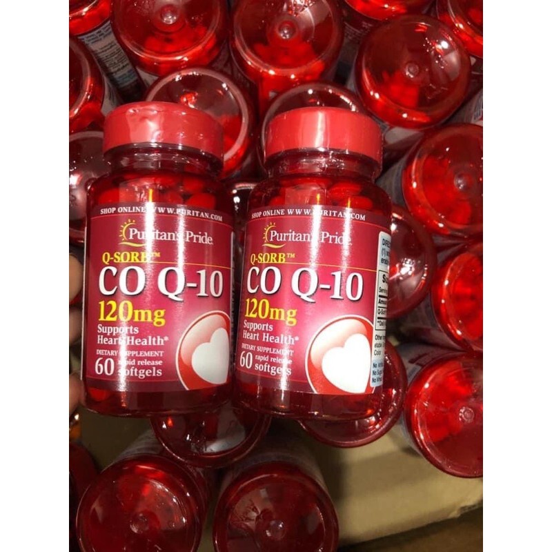 Viên uống Q-SORB Coenzyme Q10 nhập khẩu Mỹ giúp giảm mỡ máu, phòng ngừa đột quỵ, chống oxi hóa, chống gốc tự hiệu quả