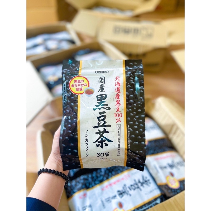 Trà đậu đen Orihiro 30 gói của Nhật Bản - Trà đỗ đen nhật