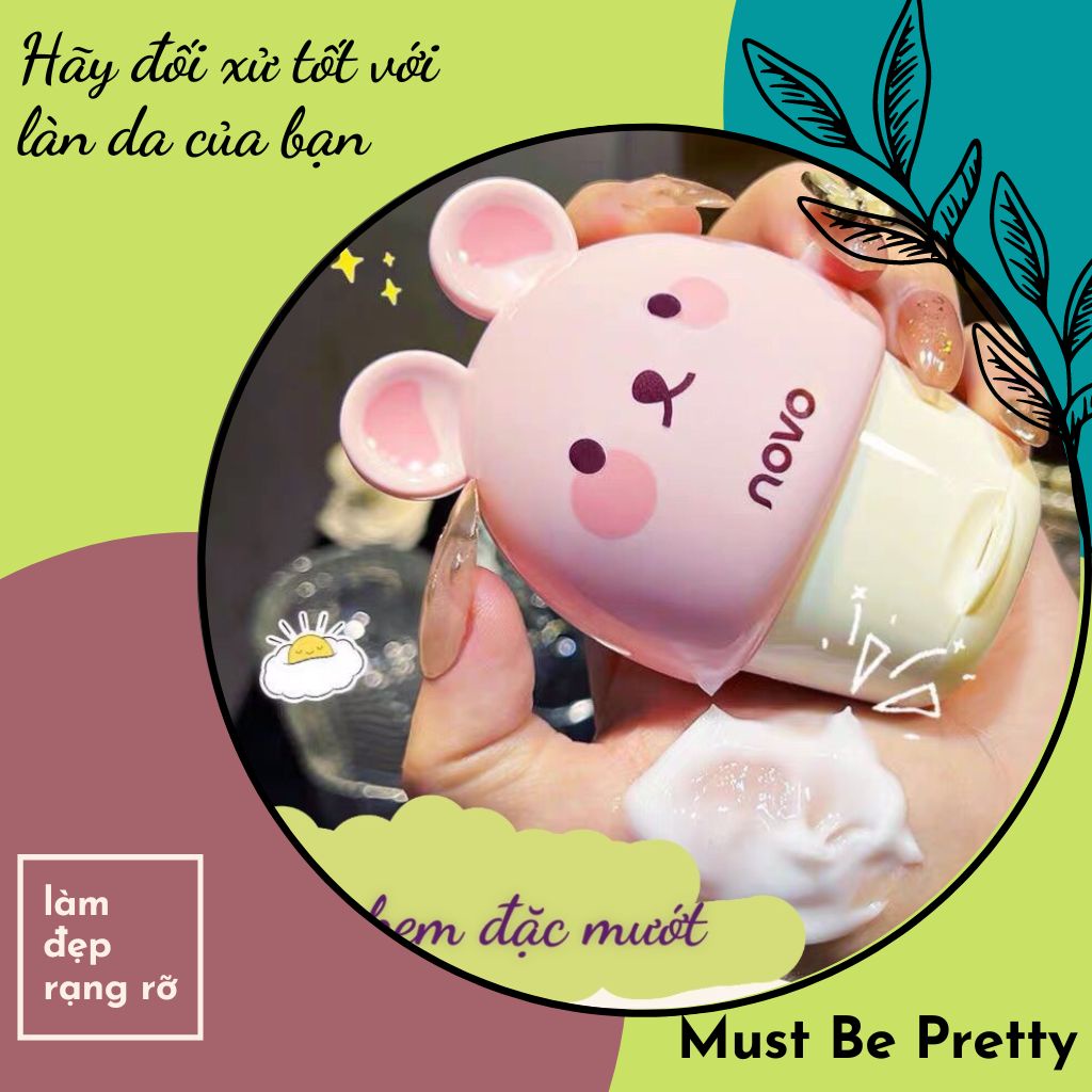 Kem Dưỡng Da Tay Mini NOVO Hương Thơm Nhẹ Nhàng Giúp Làm Mềm Da