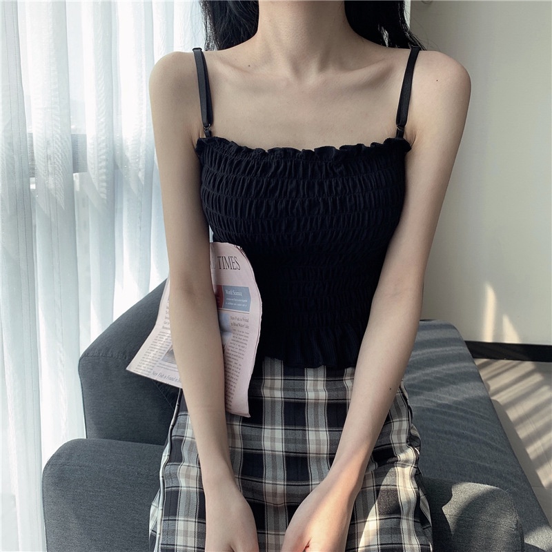 Áo lót bra nữ quây ngực không gọng sexy cao cấp đệm nhún Sumio_offical AL004 áo 2 dây cotton quyến rũ
