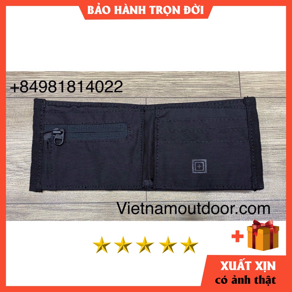 Ví nam cao cấp 511 Tactical Tracker Bifold Multicam, bóp nam cầm tay 5.11 , ví tactical ⚡️ [ HÀNG XUẤT DƯ ]