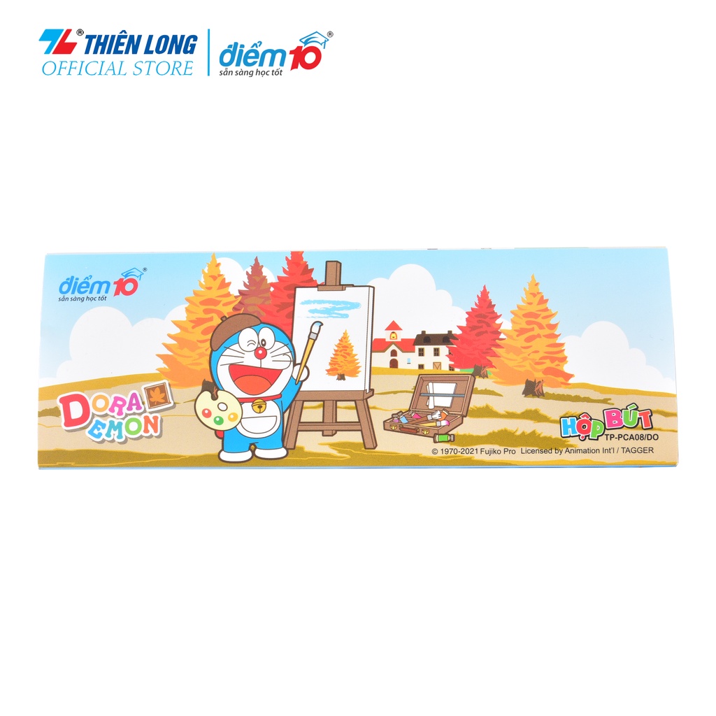 Hộp viết Điểm 10 Doraemon TP-PCA08/DO - Màu ngẫu nhiên