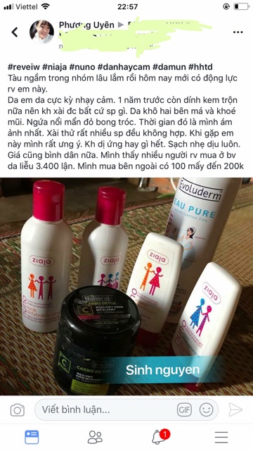 Sữa Rửa Mặt Ziaja Nuno Cho Da Dầu Mụn hàng balan 200ml | BigBuy360 - bigbuy360.vn