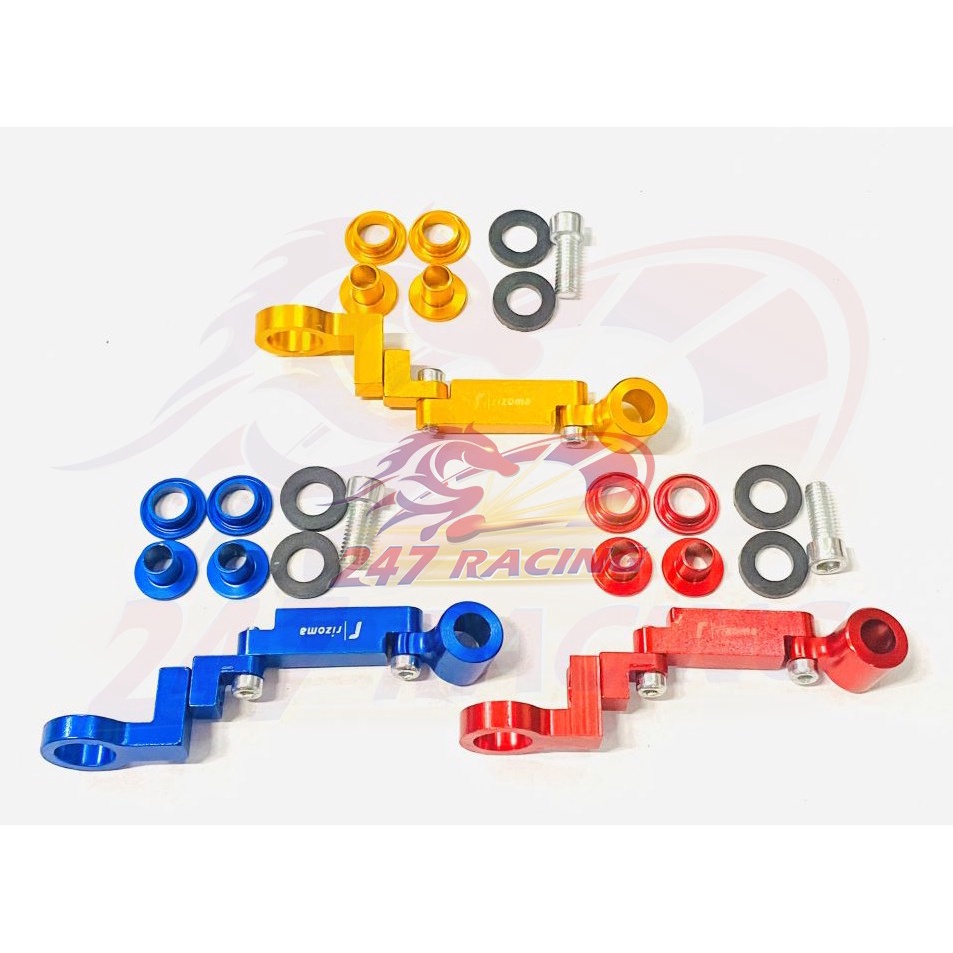 Pát pass gắn Bình dầu nhôm CNC Biker RZM gắn xe máy Exciter,Sonic,WINNER,Sirius.....nhiều màu lựa chọn