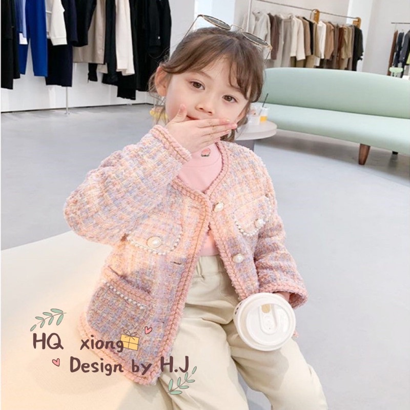 set bộ quần áo dạ kim tuyến cao cấp cho bé gái ẢNH THẬT