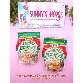 Nui xoắn rau củ Nissin Nhật Bản cho bé ăn dặm [Date 2024]