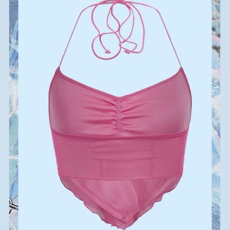 ÁO YẾM 2 DÂY CỘT NƠ SAU CỔ SEXY TRENDY GIÁ RẺ