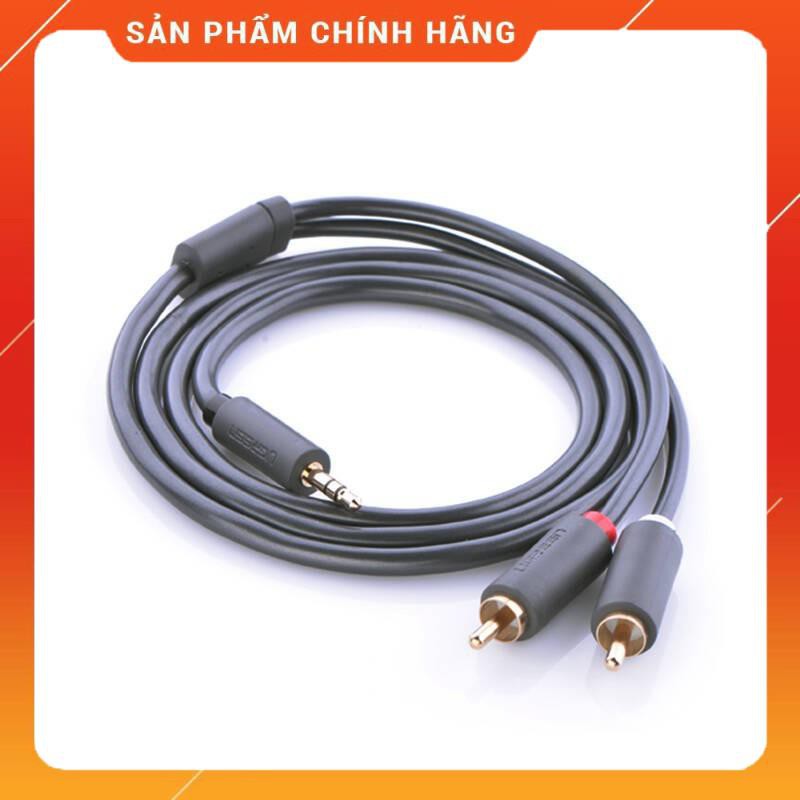 Dây chuyển đổi 3.5mm ra 2RCA (HOA SEN) UGREEN AV102 dailyphukien
