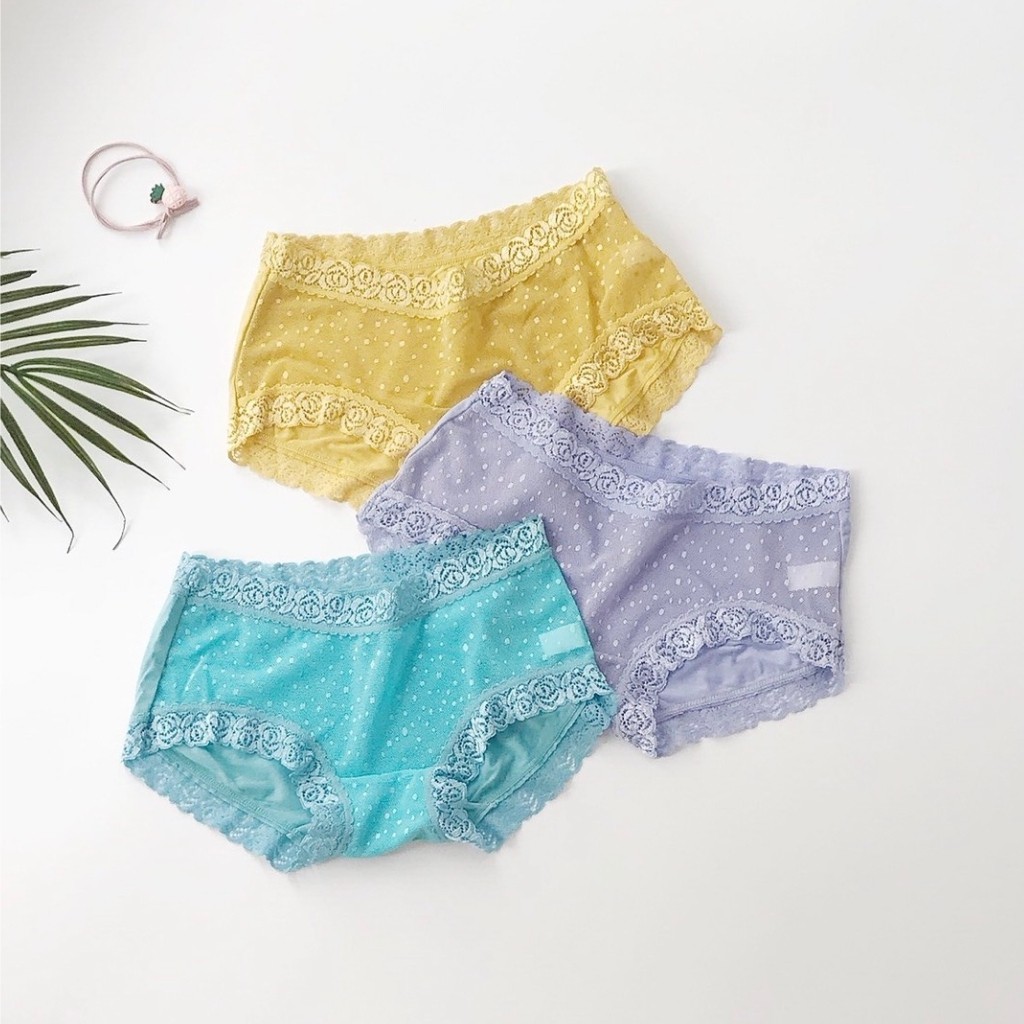 Quần Lót Nữ Cotton Phối Ren Gợi cảm Trẻ Trung QL 11 RENEE Store | BigBuy360 - bigbuy360.vn