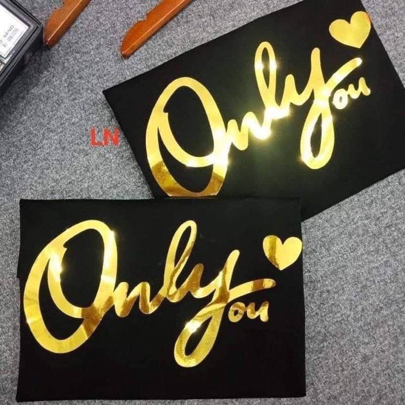 Áo phông ONLY gương vàng DA6