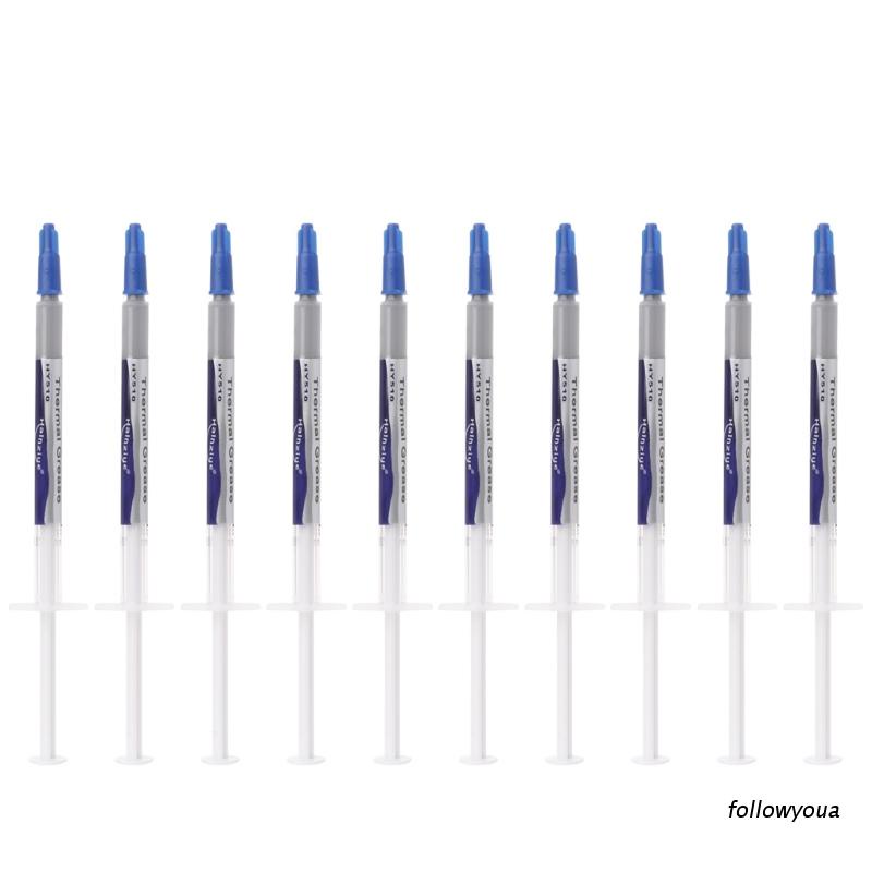 Set 10 ống mỡ tản nhiệt làm mát CPU HY510 bằng silicone | BigBuy360 - bigbuy360.vn