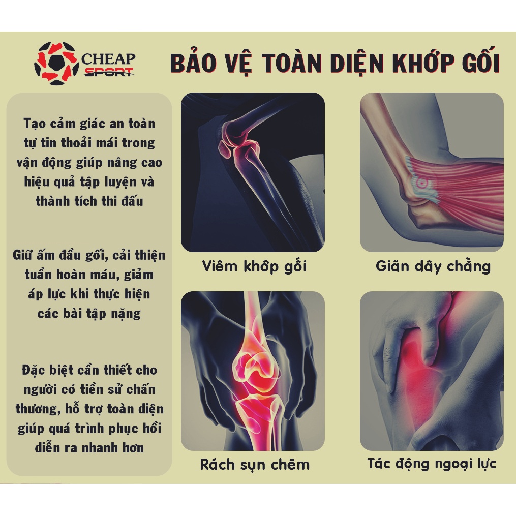 Bảo Vệ Đầu Gối Bó Gối Thể Thao Tích Hợp Dây Đai Trợ Lực Chơi Bóng Rổ Bóng Chuyền Tập Gym Chạy Bộ Bóng Đá Bóng Chuyền