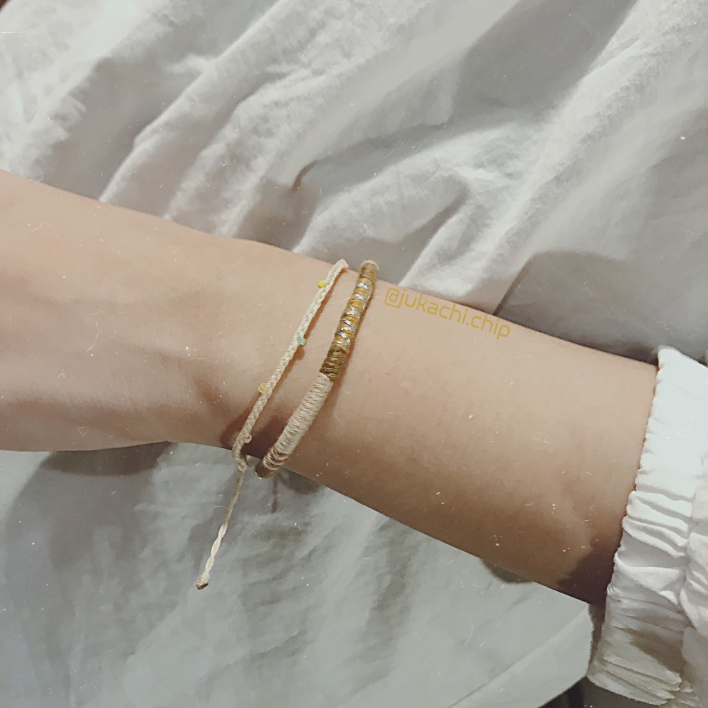 Vòng tay/ Lắc chân handmade Twist