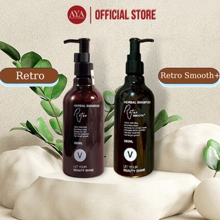 Dầu Gội Bồ Kết Retro / Retro Smooth+ VYVYHAIRCARE Ngăn Rụng Tóc , Dưỡng Ẫm , Kích Mọc Tóc 280ml