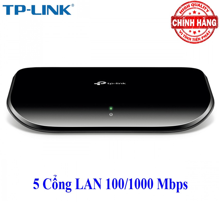 Switch 5 Port Gigabit Chia Mạng LAN TP-Link TL-SG1005D 10/100/1000Mbps 5 Cổng tốc độ cao