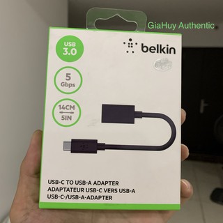 Cáp USB-C to USB-A 3.0 Belkin F2CU036btBLK
