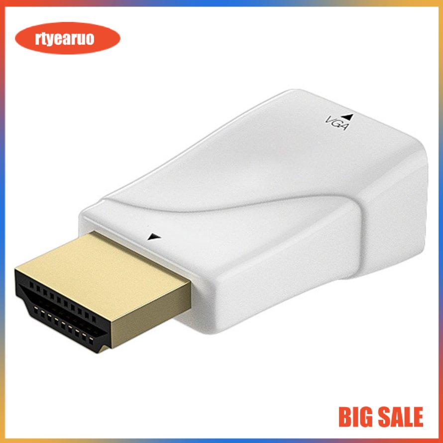 HDMI-compatible To VGA Adapter HDMI-compatible Adapter Cable VGA Adapter High Definition Stable Converter