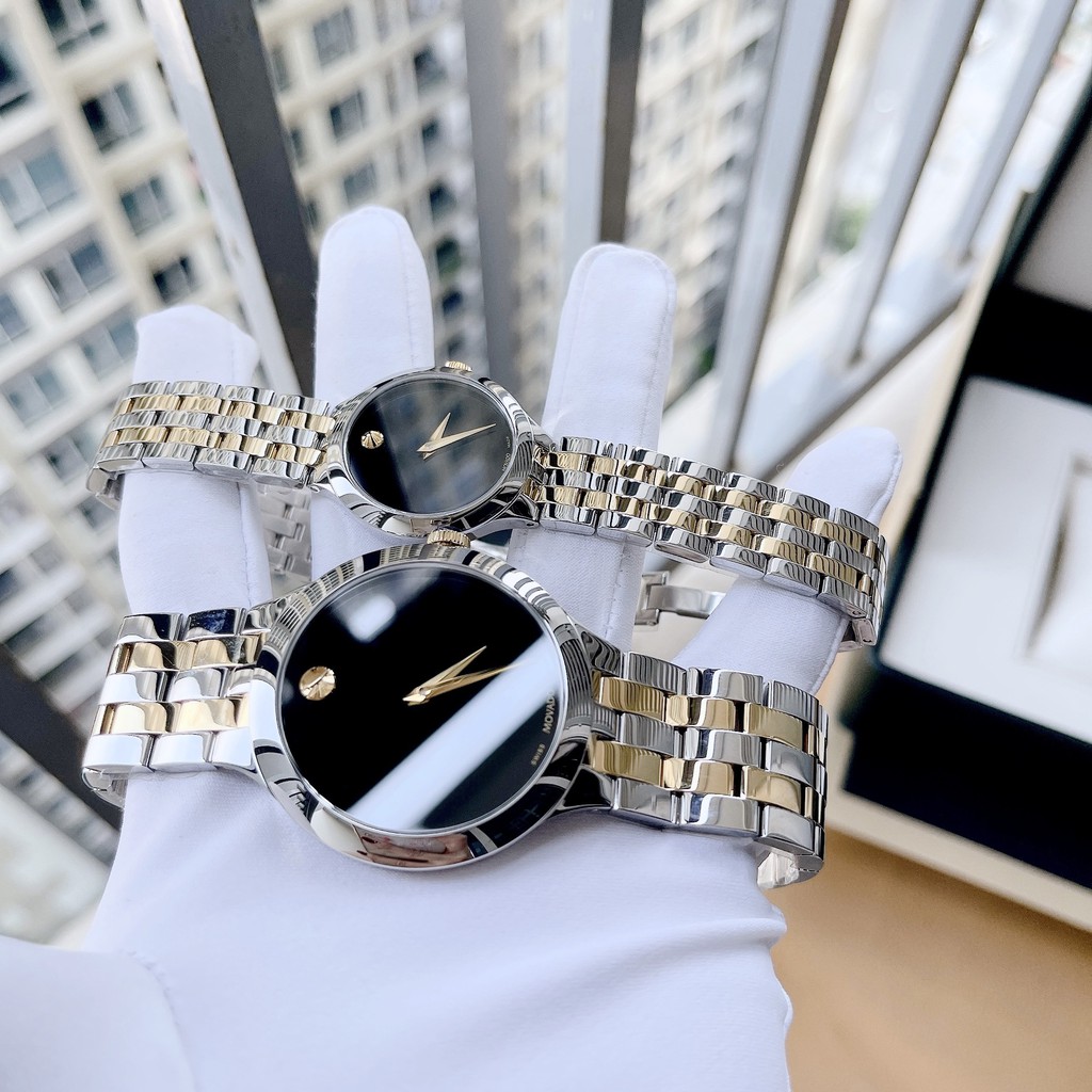 Đồng Hồ Nữ Movado Veturi demi gold 0607419