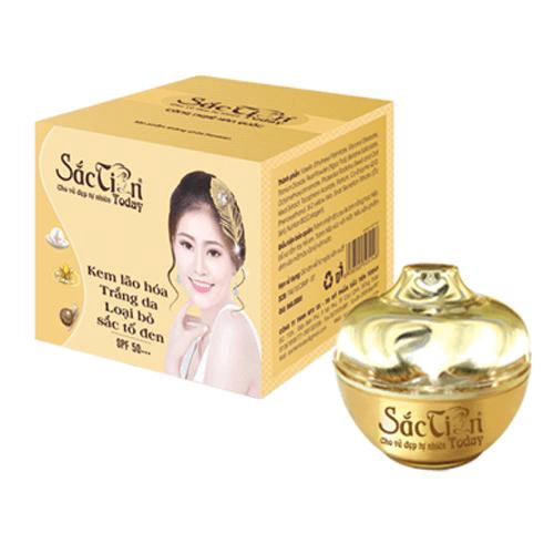 Kem lão hóa - Trắng da - Loại bỏ sắc tố đen - Sắc tiên today (25g)