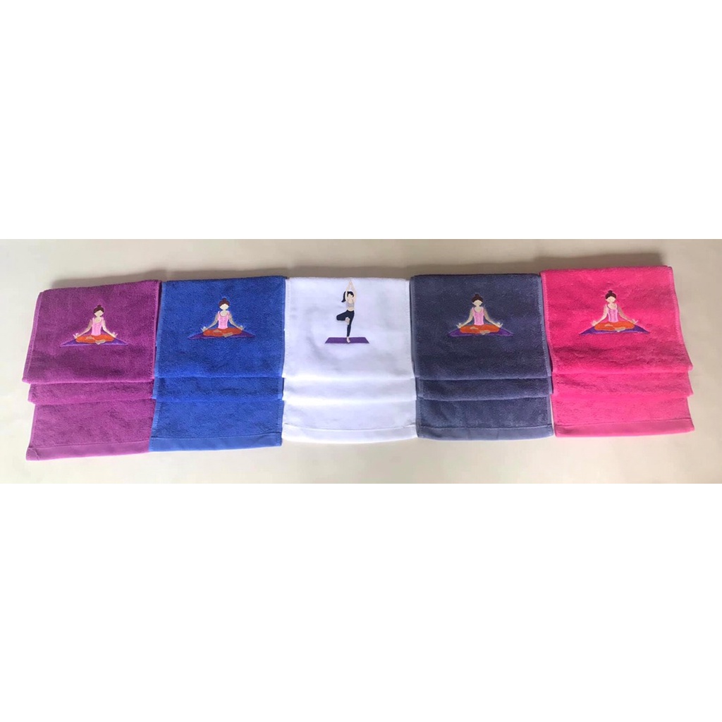 Khăn Lau Mồ Hôi Cô Gái Yoga Loại Đẹp D15