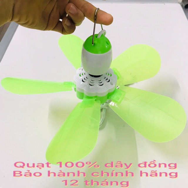 Quạt treo màn quạt trần mini 5 cánh loại sịn | BigBuy360 - bigbuy360.vn