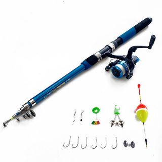 (Rẻ bất ngờ)Bộ cần câu rút Shimano và máy cùng phụ kiện