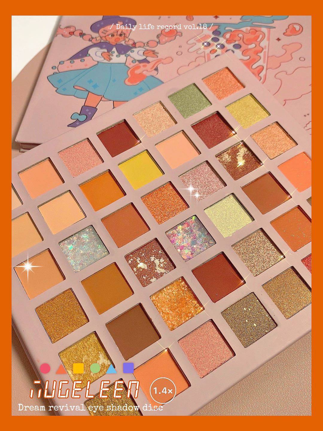 Bảng phấn trang điểm mắt 42 màu sắc với sắc tố cao lâu trôi | BigBuy360 - bigbuy360.vn