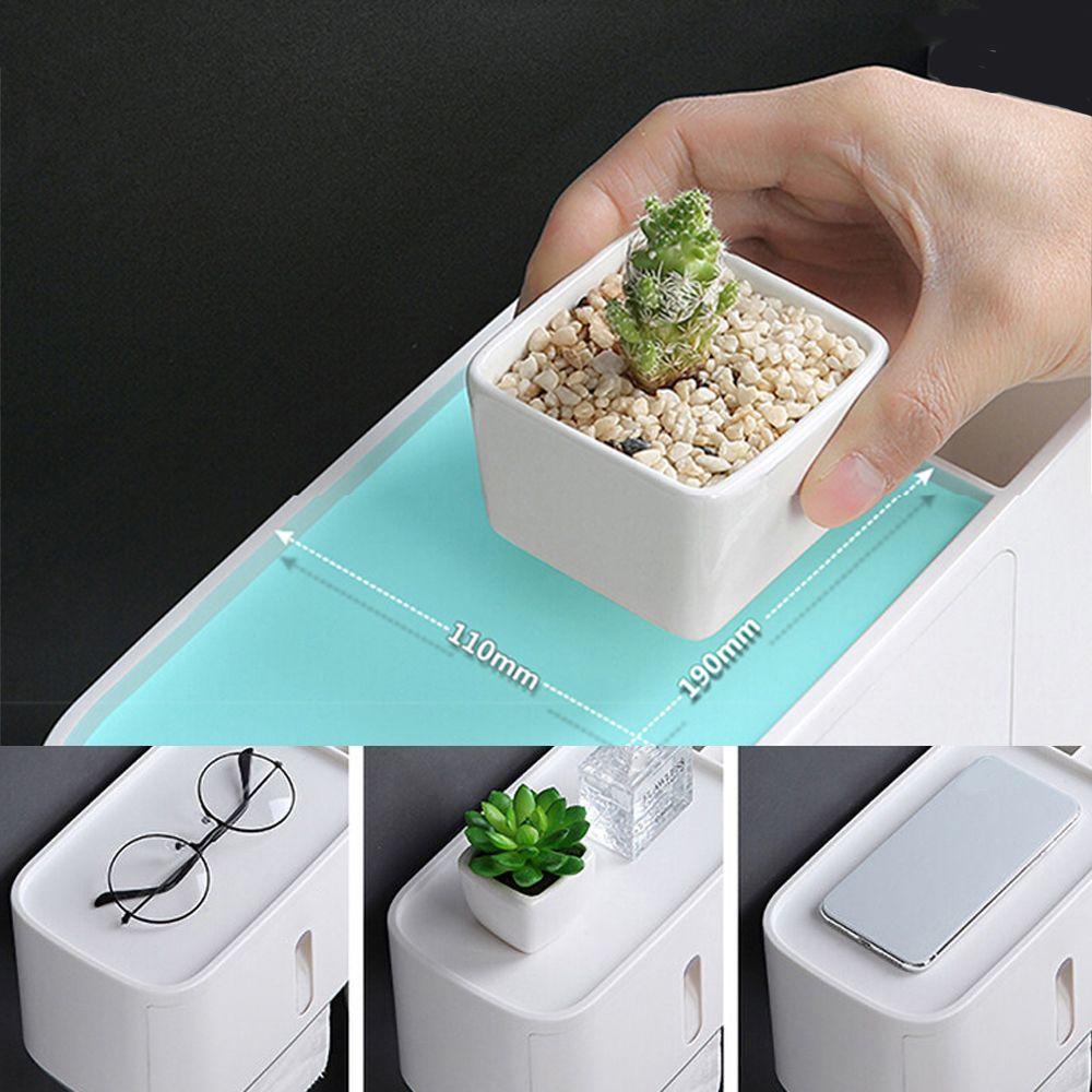 YOLA Giá Đỡ Cuộn Giấy Vệ Sinh Gắn Tường Đa Năng Chống Nước Không Cần Đục Lỗ