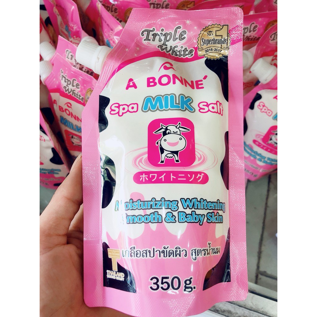 ✨✨MUỐI TẮM TRẮNG DA SPA BONE' (A Bone' Spa Milk Salt)