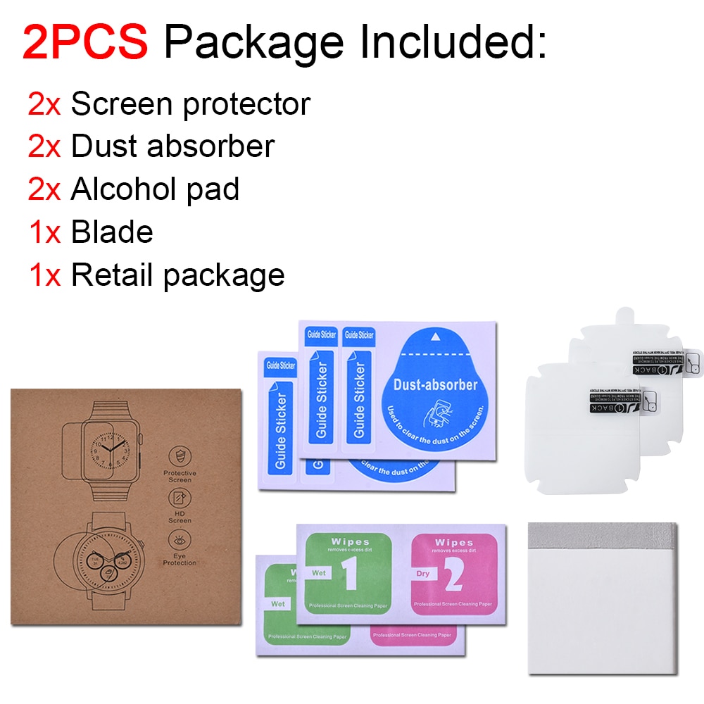 Kính Cường Lực Bảo Vệ Màn Hình Cho Apple Watch 3 2 1 38mm 42mm Và Phụ Kiện