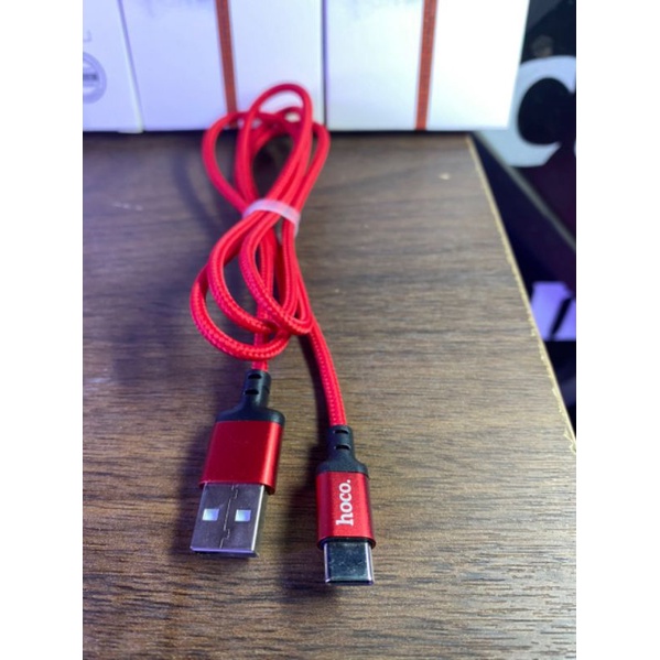 Cáp sạc H.o.c.o Dây dù chống đứt sạc nhanh 3.0 cho I.P.h.o.n.e ,Android