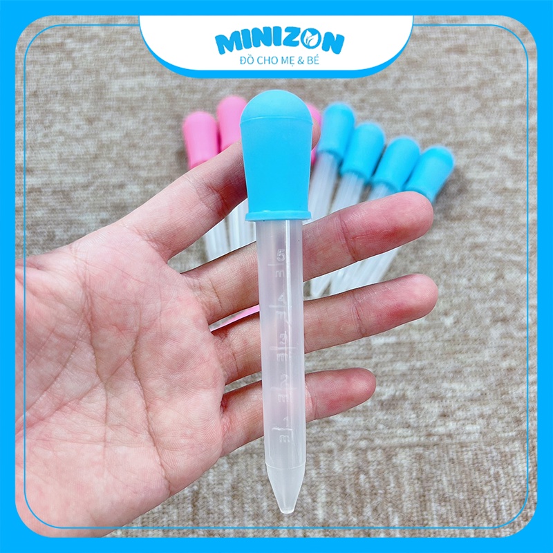 Ống Bón Sữa An Toàn Tiện Lợi Cho Bé Chia Vạch 5ml | Minizon Kids