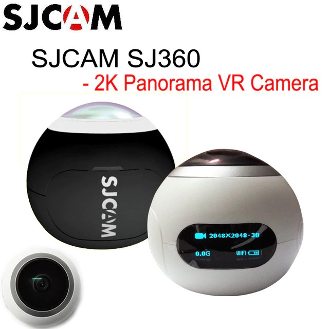 Camera hành trình SJCAM SJ360 Panorama 2K wifi - Hãng phân phối chính thức Full Box