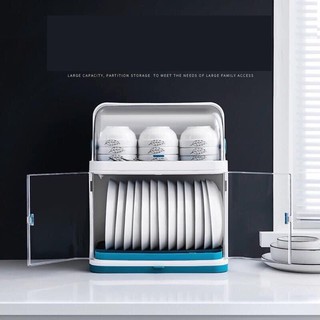 [FREESHIP] TỦ NHỰA ĐỰNG CHÉN DĨA MINI (45x38x25cm) (9763, LM)