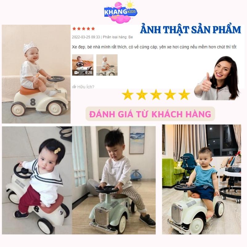 Xe chòi chân Umoo cho bé, Xe chòi chân cho bé có nhạc và đèn, Đồ chơi vận động hàng cao cấp KHANG KIDS