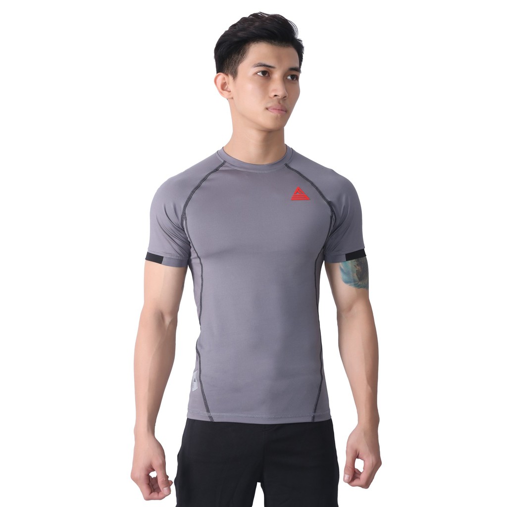 [Mã PMSAS18 giảm 3K đơn 50K] Áo Tập GYM Ôm Body Nam Tay Ngắn  FITME COMPRESSION