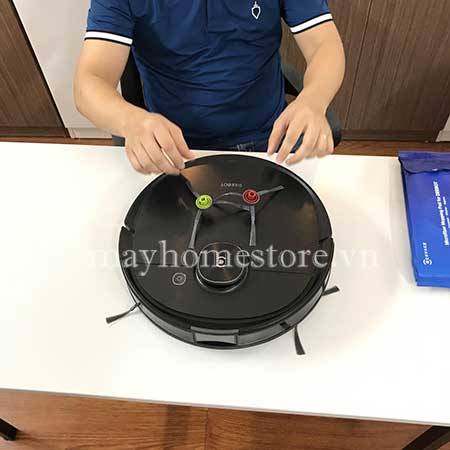 Bộ đôi chổi cạnh chổi gom Robot hút bụi lau nhà Ecovacs T8 Max| T8 Aivi| T8 Power| T8 Aivi Plus