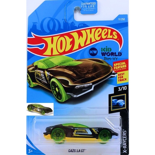 Xe mô hình Hot Wheels basic Gazella GT FYF31, 40K.