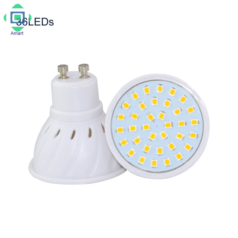 Bóng Đèn Led Am Gu10 Mr16 E27 3w 4w 5w 2835 Smd 36 / 54 / 72 Leds 110v 220v