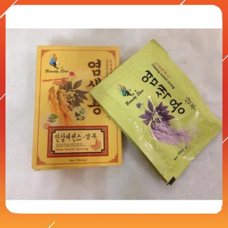 Gội là Đen tóc Nhân Sâm ( hộp 10 gói )