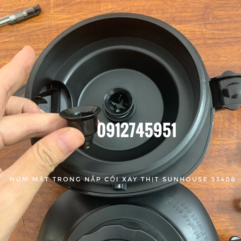 PHỤ KIỆN NẮP CỐI THỊT MÁY XAY SUNHOUSE MAMA SHD5340B SHD5341G SHD5340 SHD5341